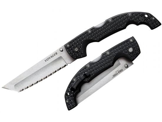 Нож Cold Steel Voyager XL Tanto Point Serrated